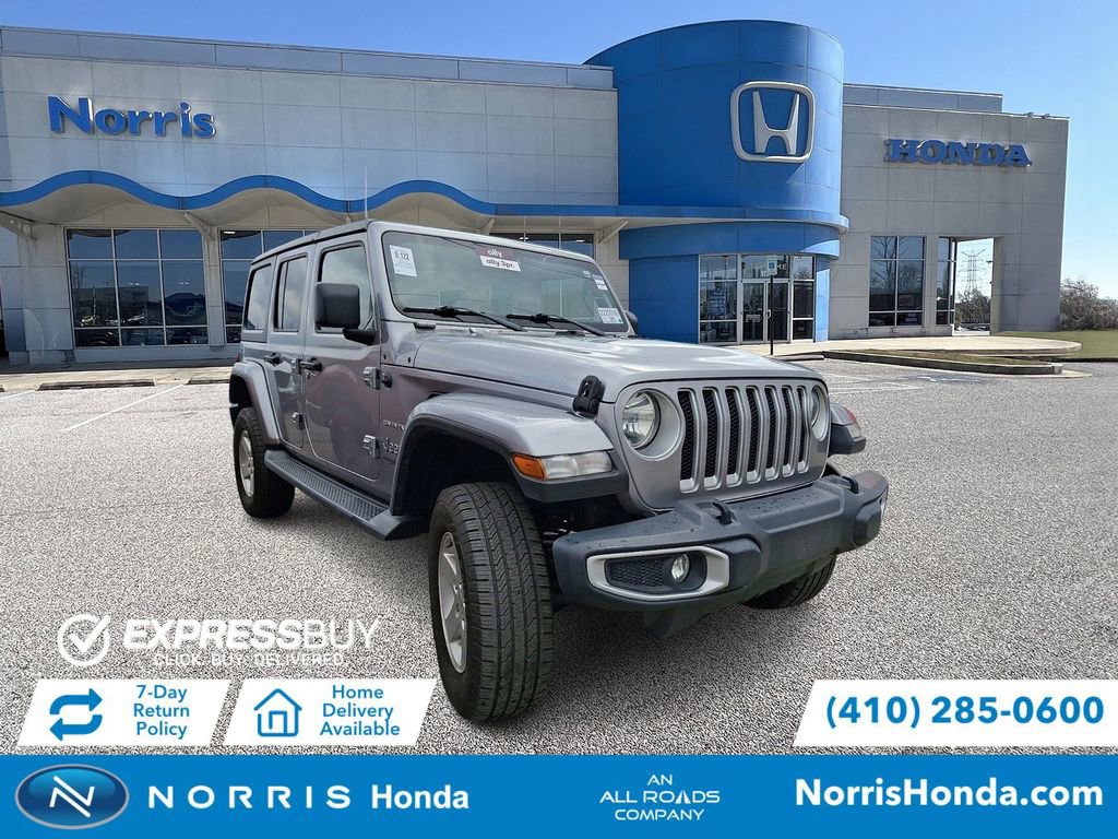 Used 2018 Jeep Wrangler Unlimited Sahara w/ Cold Weather Group image 1