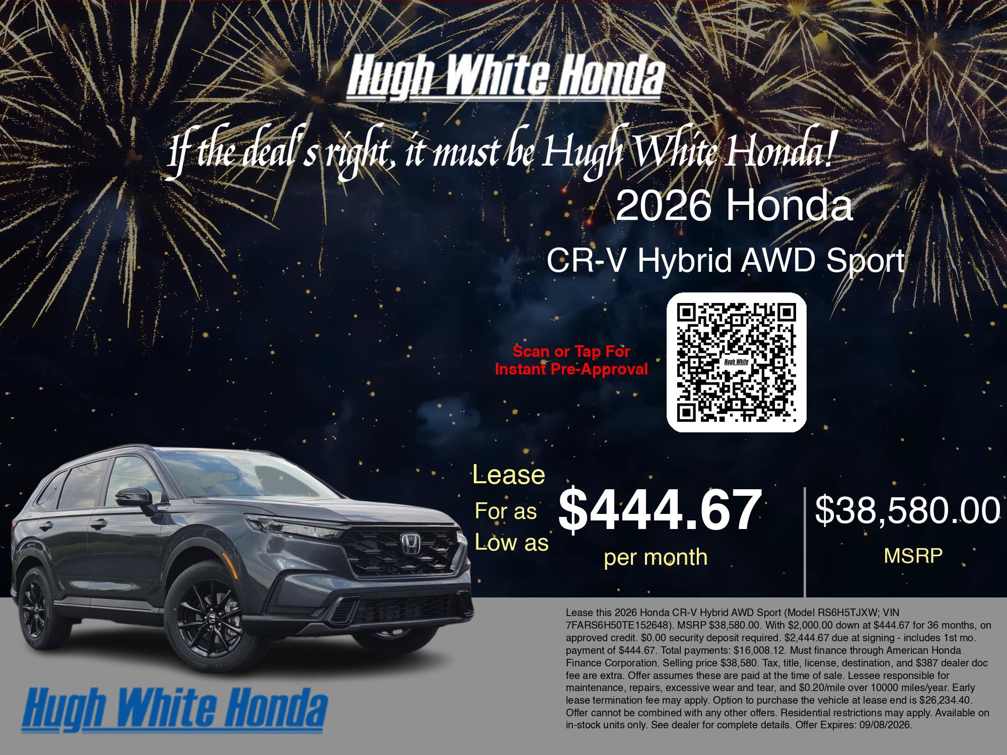 New 2026 Honda CR-V Sport image 3