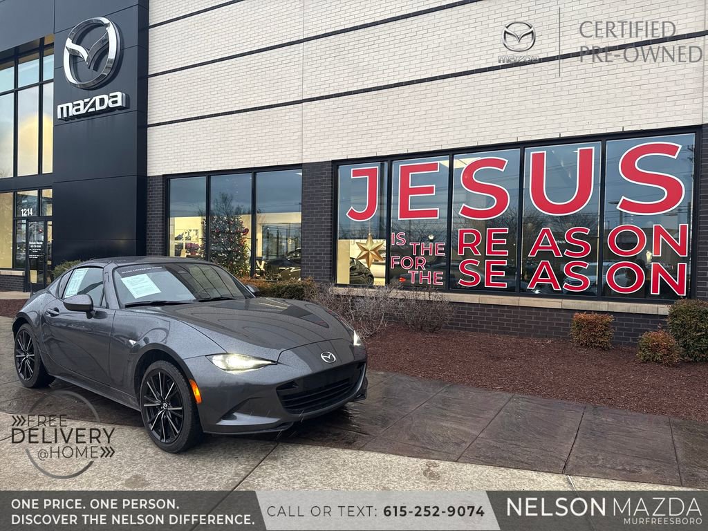 Certified 2024 MAZDA MX-5 Miata RF Grand Touring