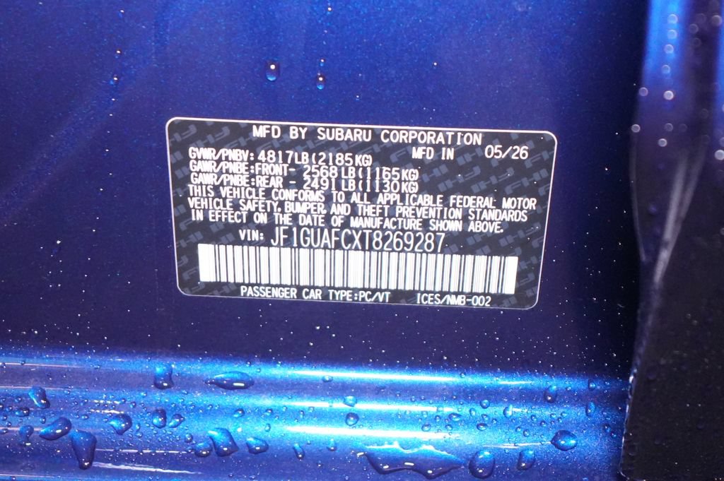 New 2026 Subaru Impreza 2.0i Sport AWD/4WD image 40