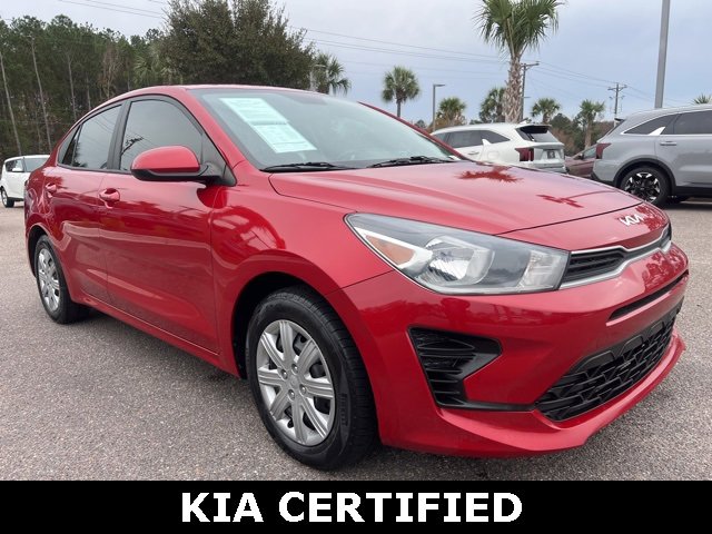 Certified 2022 Kia Rio S
