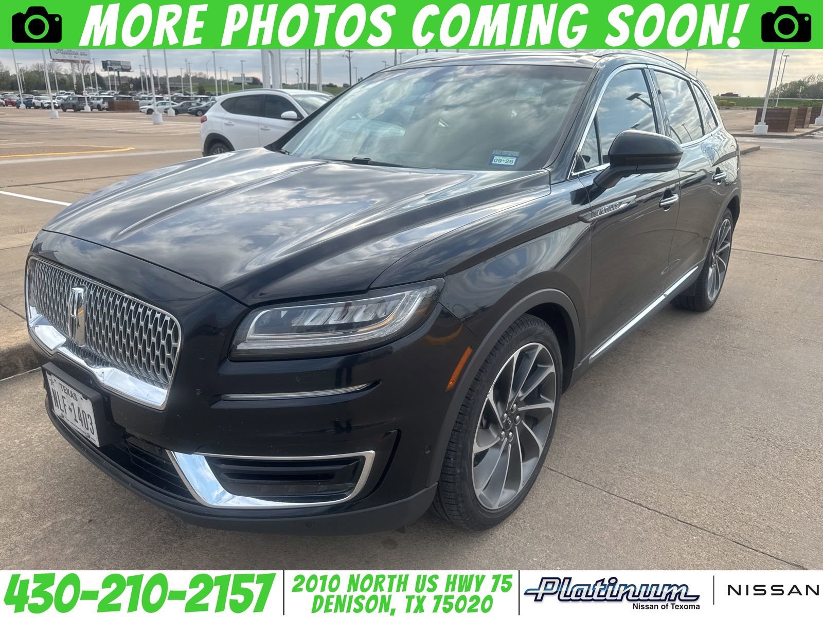 Used 2019 Lincoln Nautilus Reserve
