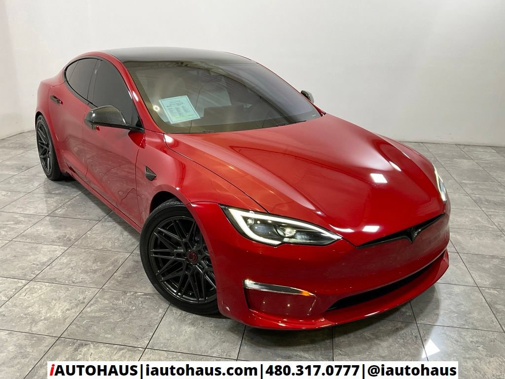 Used 2022 Tesla Model S Plaid AWD/4WD image 9