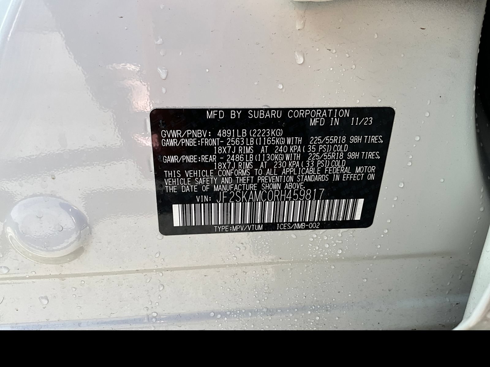 Certified 2024 Subaru Forester Touring AWD/4WD image 19