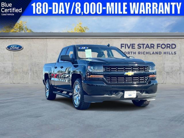 Used 2018 Chevrolet Silverado 1500 Custom w/ Custom Value Package