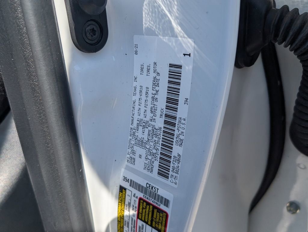 Used 2021 Toyota Tundra SR5 w/ Trail Edition image 22