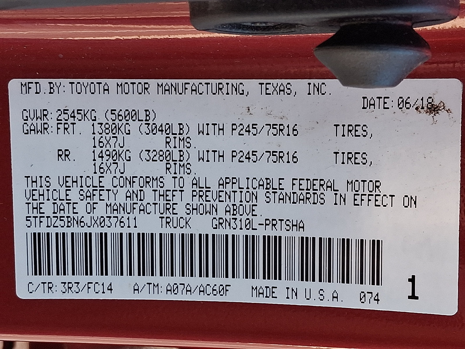 Used 2018 Toyota Tacoma SR5 AWD/4WD image 29