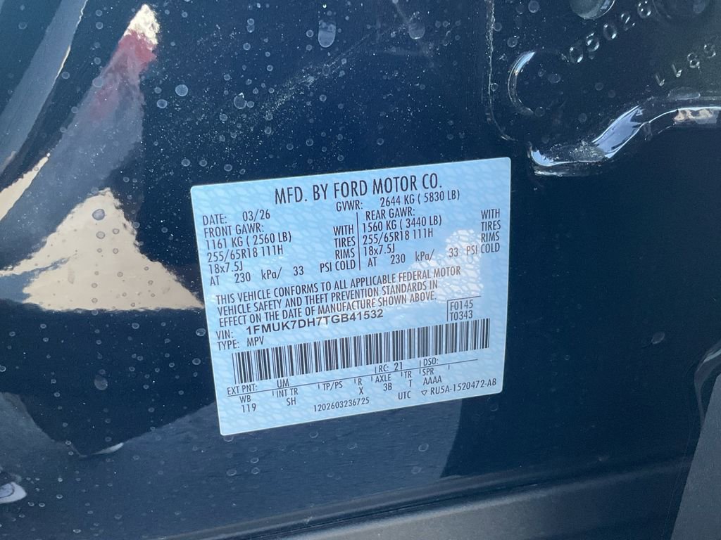 New 2026 Ford Explorer Active RWD image 18
