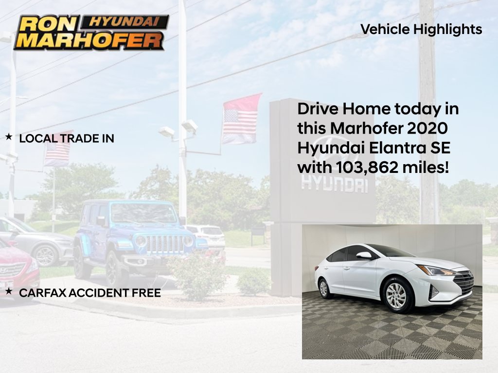 Used 2020 Hyundai Elantra SE w/ Cargo Package (C1) FWD image 15