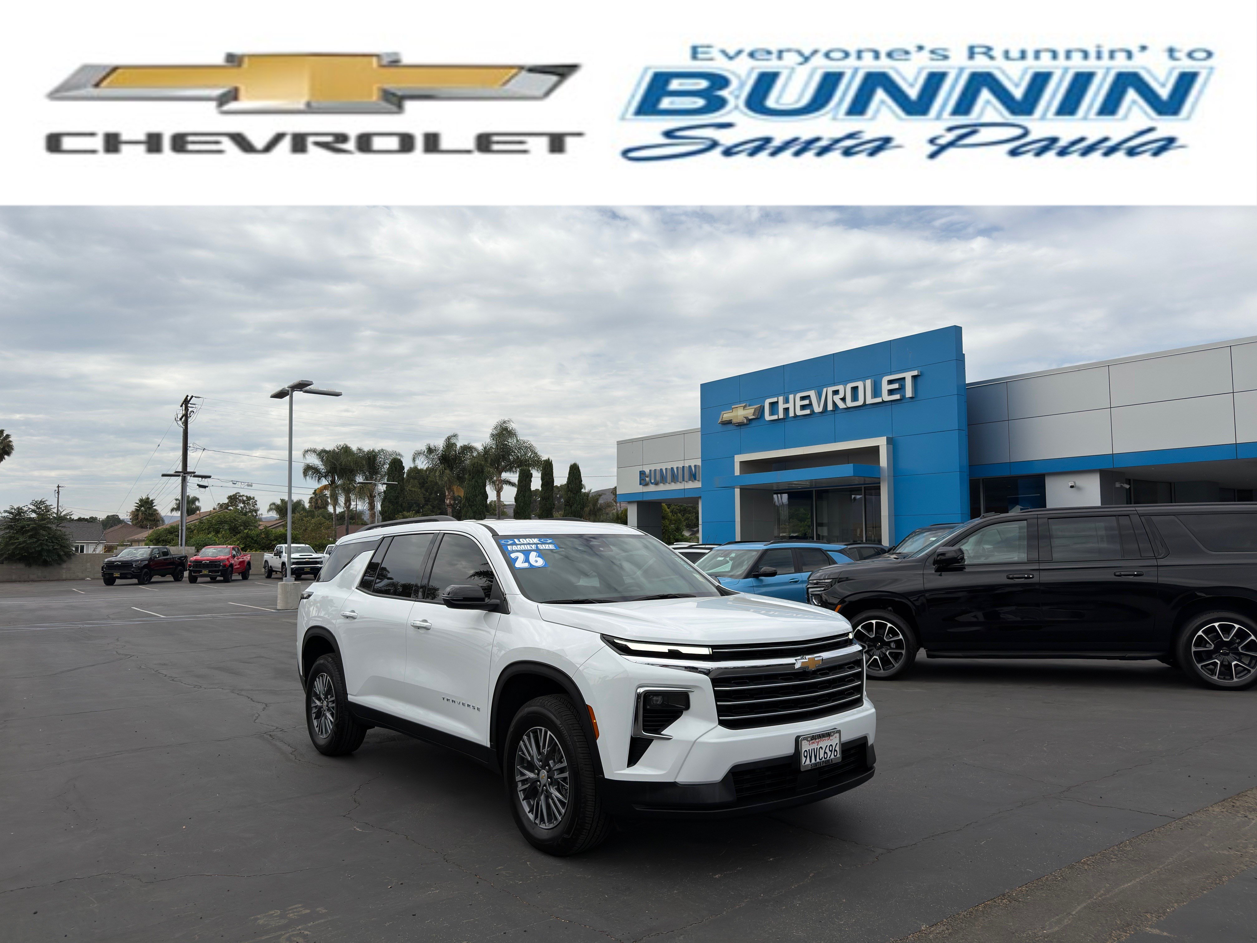 Used 2026 Chevrolet Traverse LT