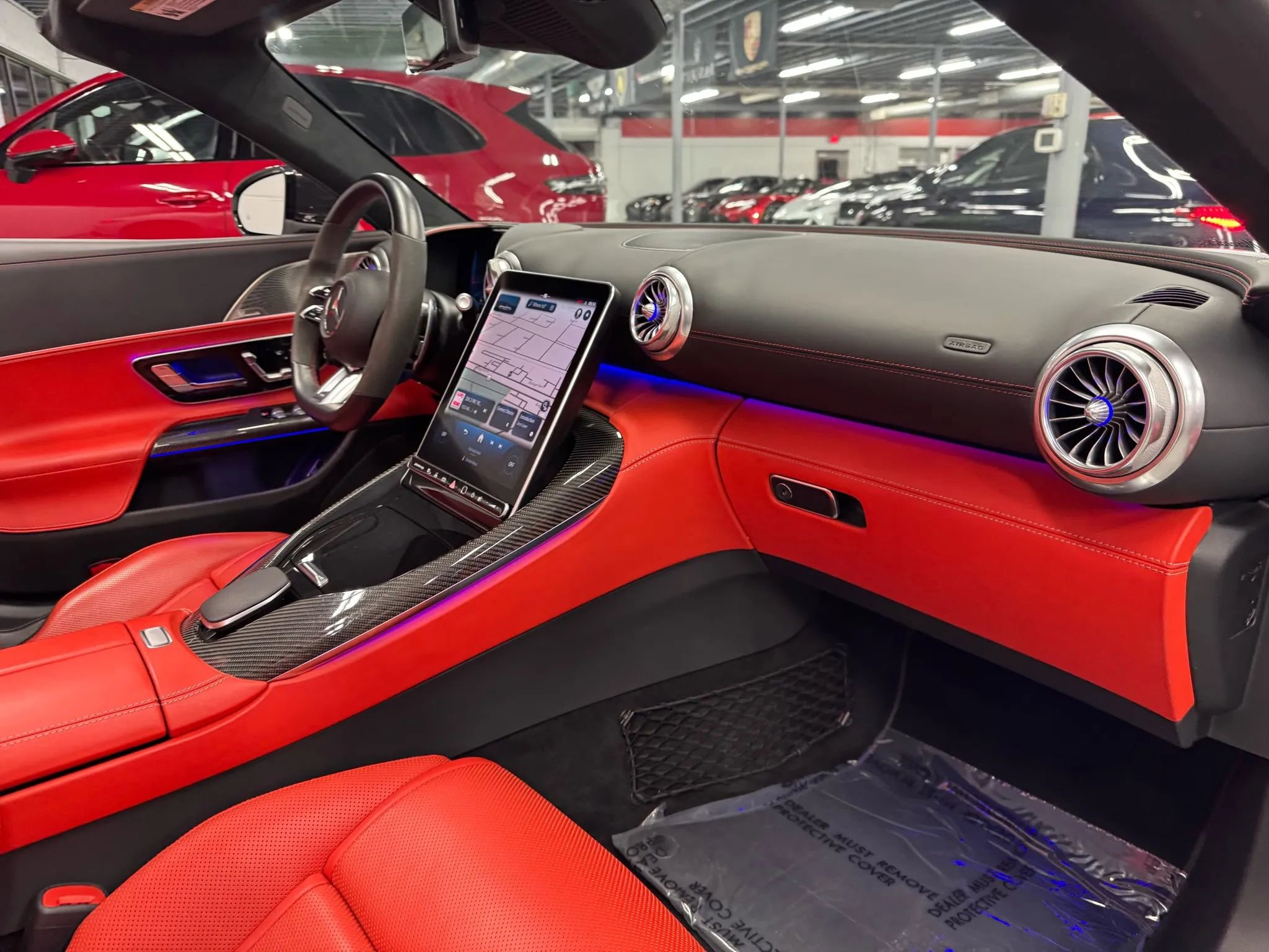 Used 2022 Mercedes-Benz SL 63 AMG SL 63 Touring Roadster 2D image 33