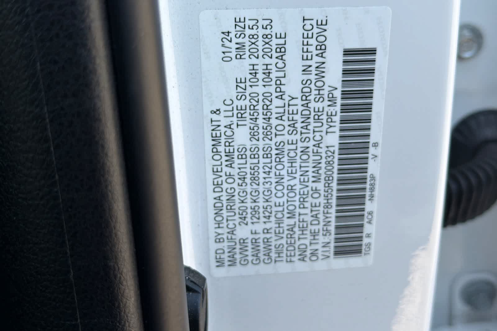 Used 2024 Honda Passport EX-L image 29