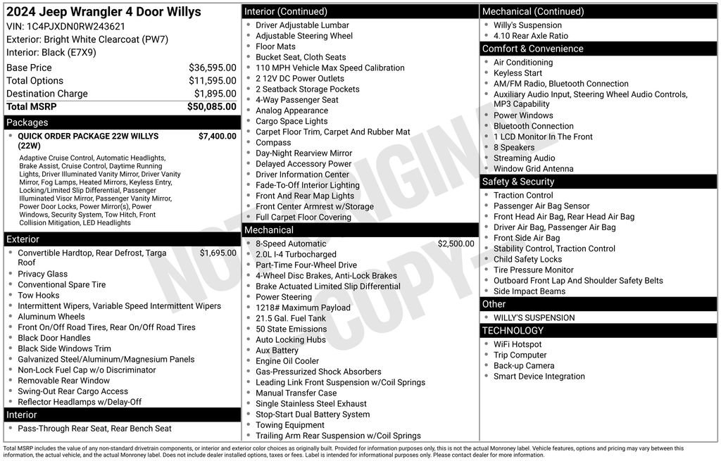 Used 2024 Jeep Wrangler Willys image 6