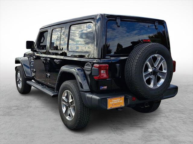 Certified 2021 Jeep Wrangler Unlimited Sahara image 3