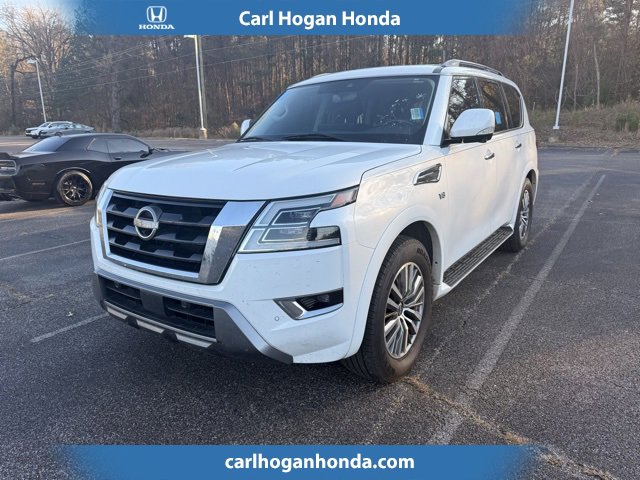 Used 2021 Nissan Armada SL w/ Captain's Chairs Package