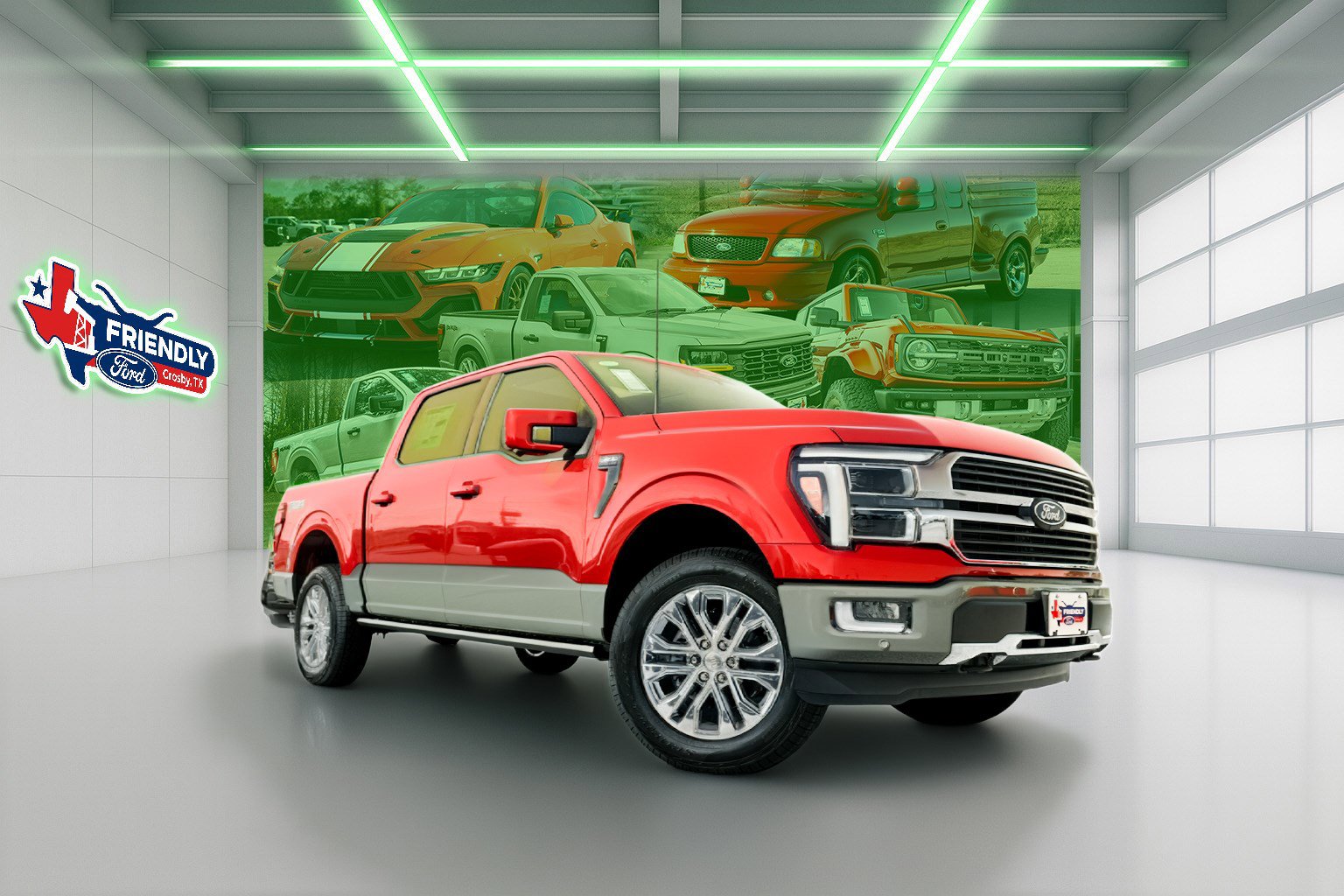 New 2025 Ford F150 King Ranch w/ FX4 Off-Road Package