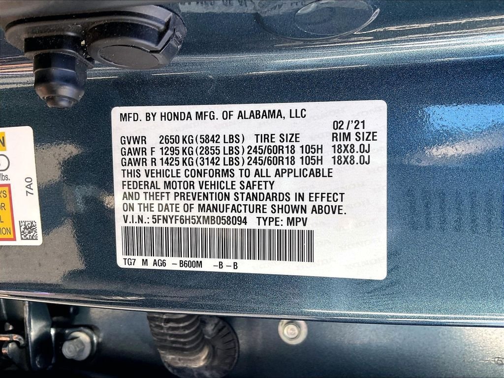 Used 2021 Honda Pilot EX-L image 36
