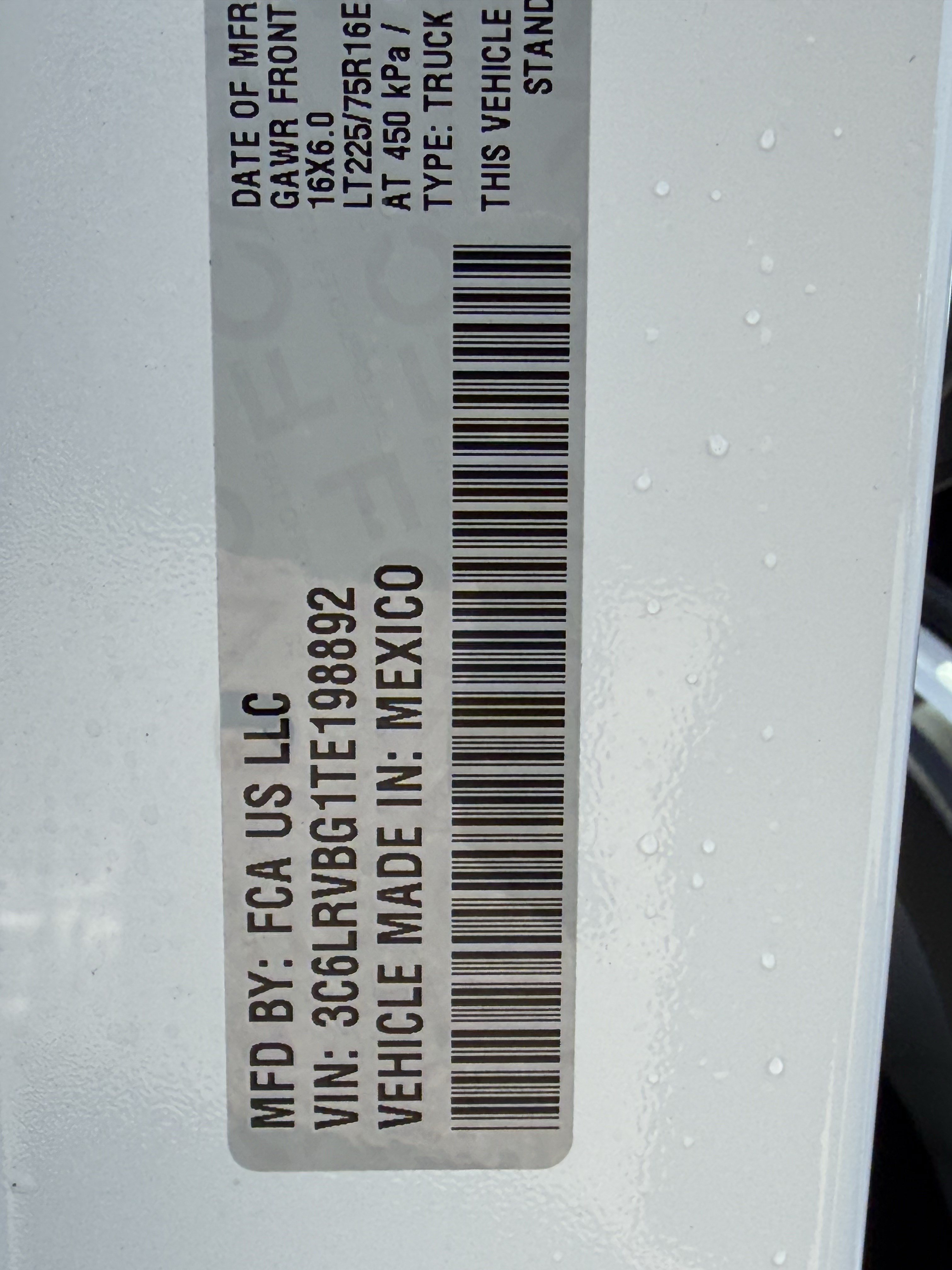 New 2026 RAM ProMaster 1500 w/ Convenience Group FWD image 33