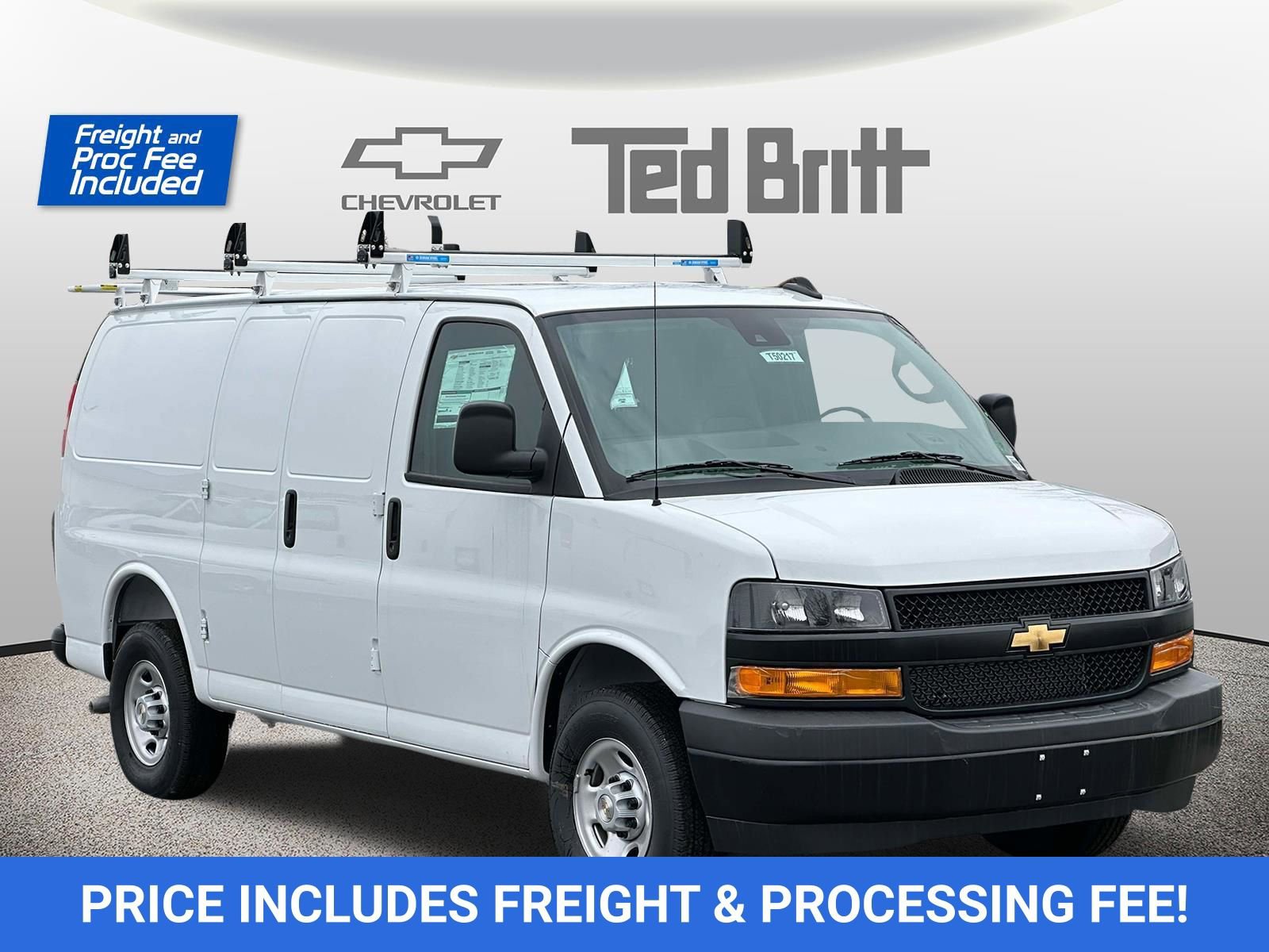 New 2025 Chevrolet Express 3500 Extended w/ Driver Convenience Package RWD image 1