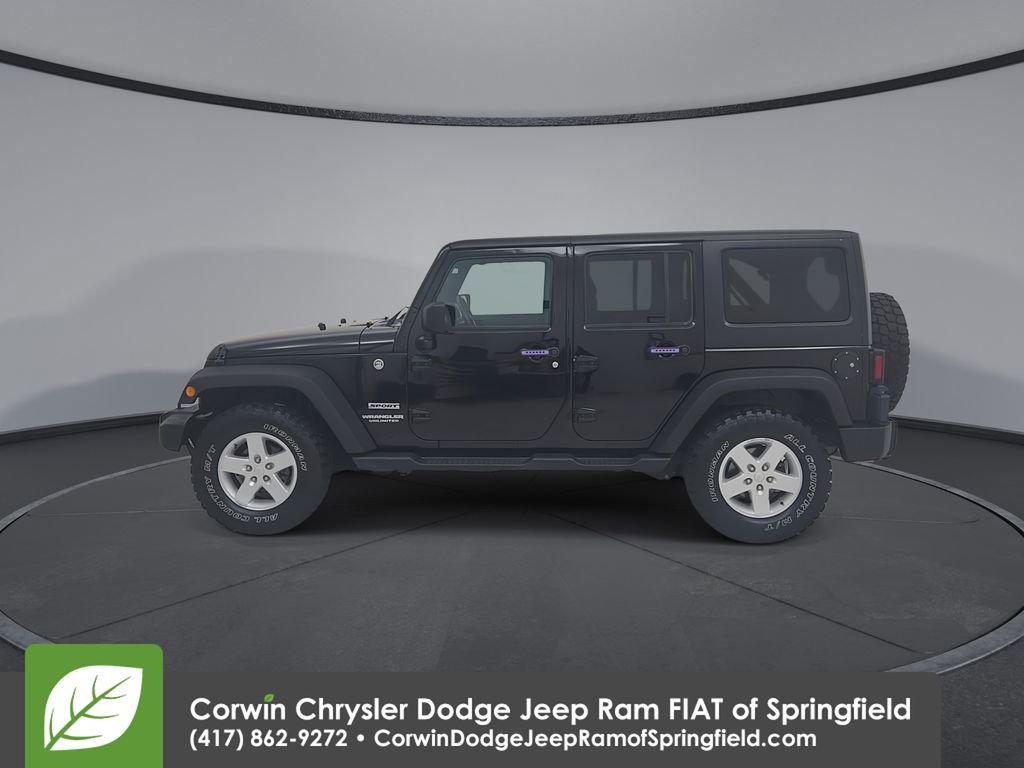 Certified 2017 Jeep Wrangler Unlimited Sport w/ Quick Order Package 24S image 9