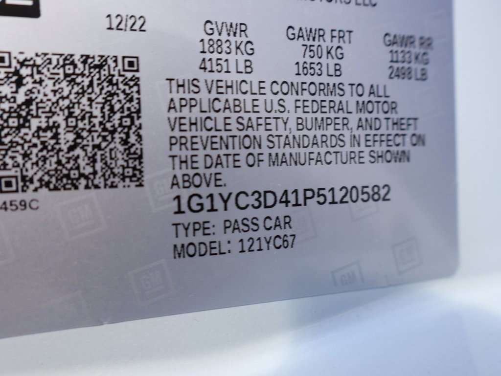 Used 2023 Chevrolet Corvette Stingray Premium Conv w/ Z51 Performance Package image 46