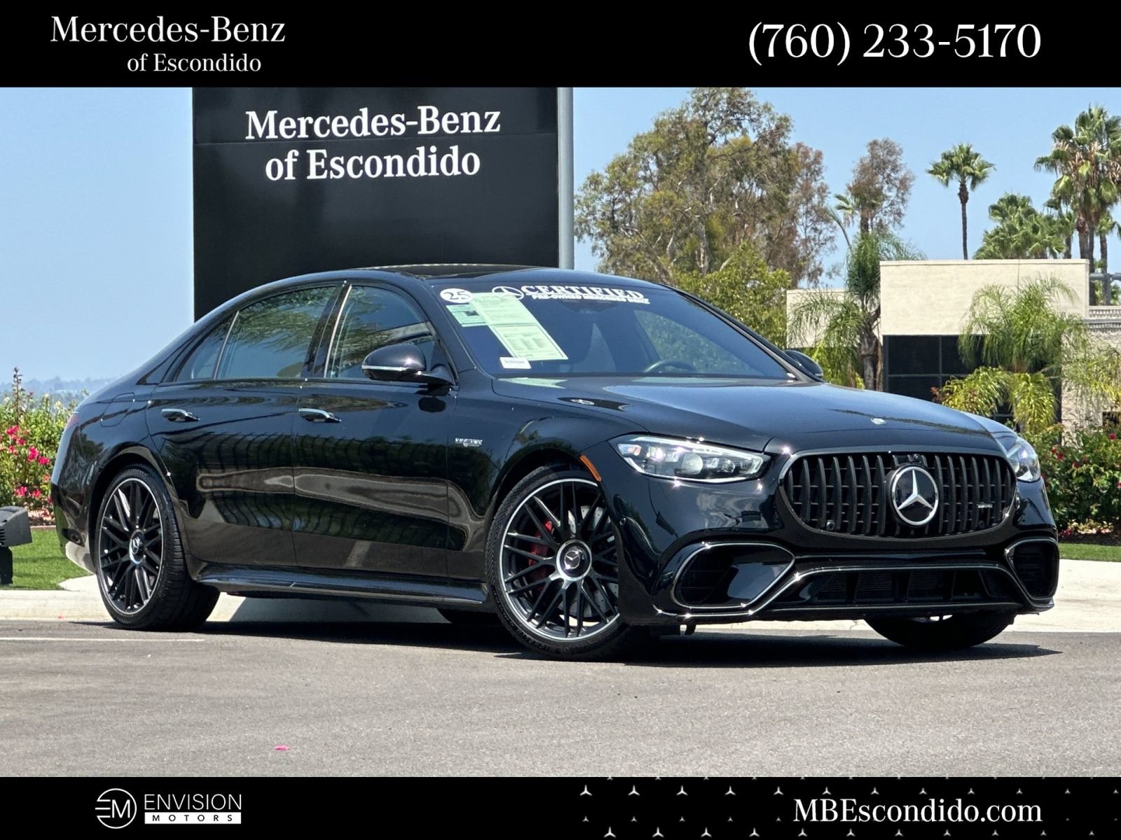 Certified 2025 Mercedes-Benz S 63 AMG S