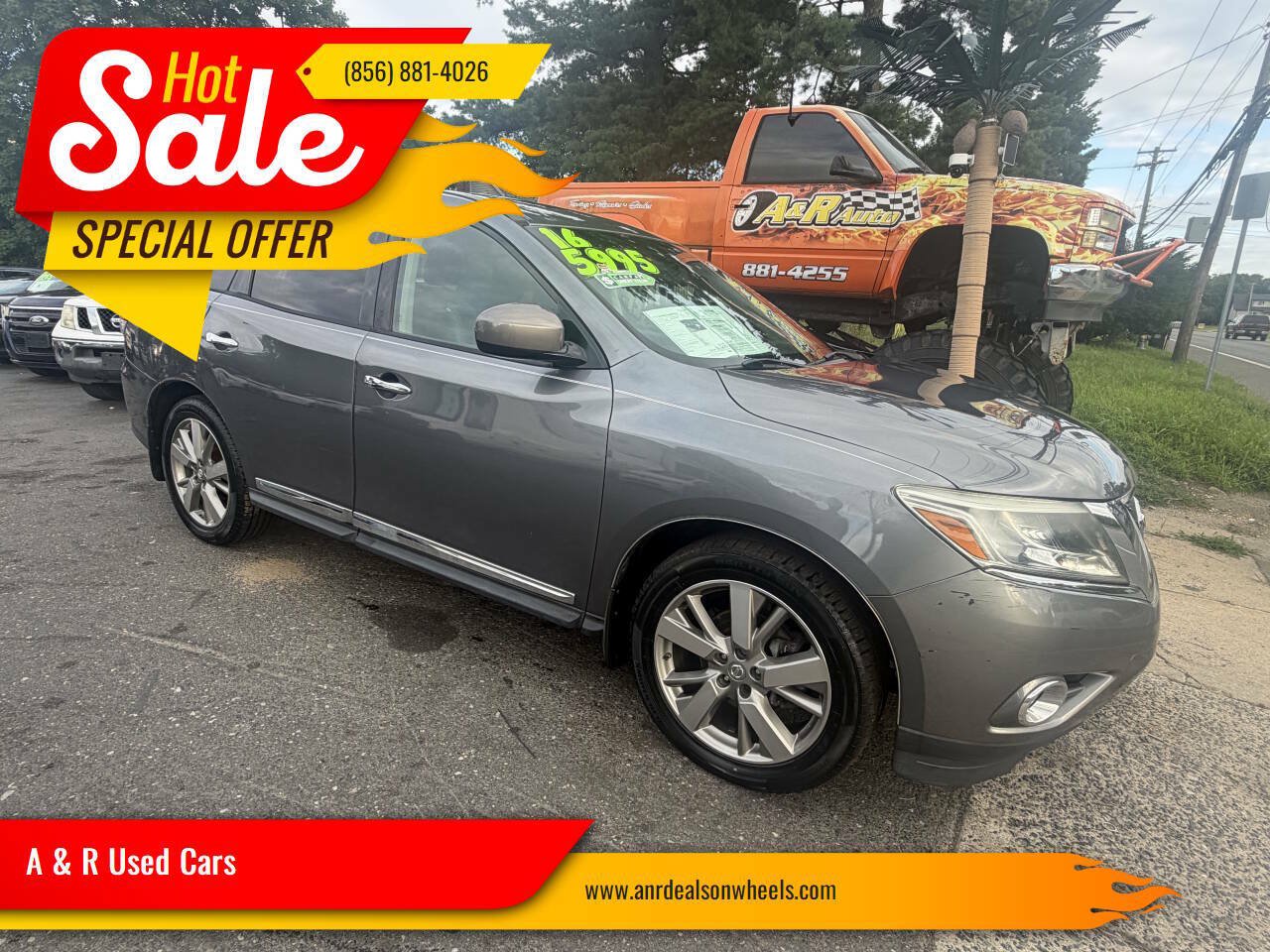 Used 2016 Nissan Pathfinder Platinum w/ Family Entertainment Package