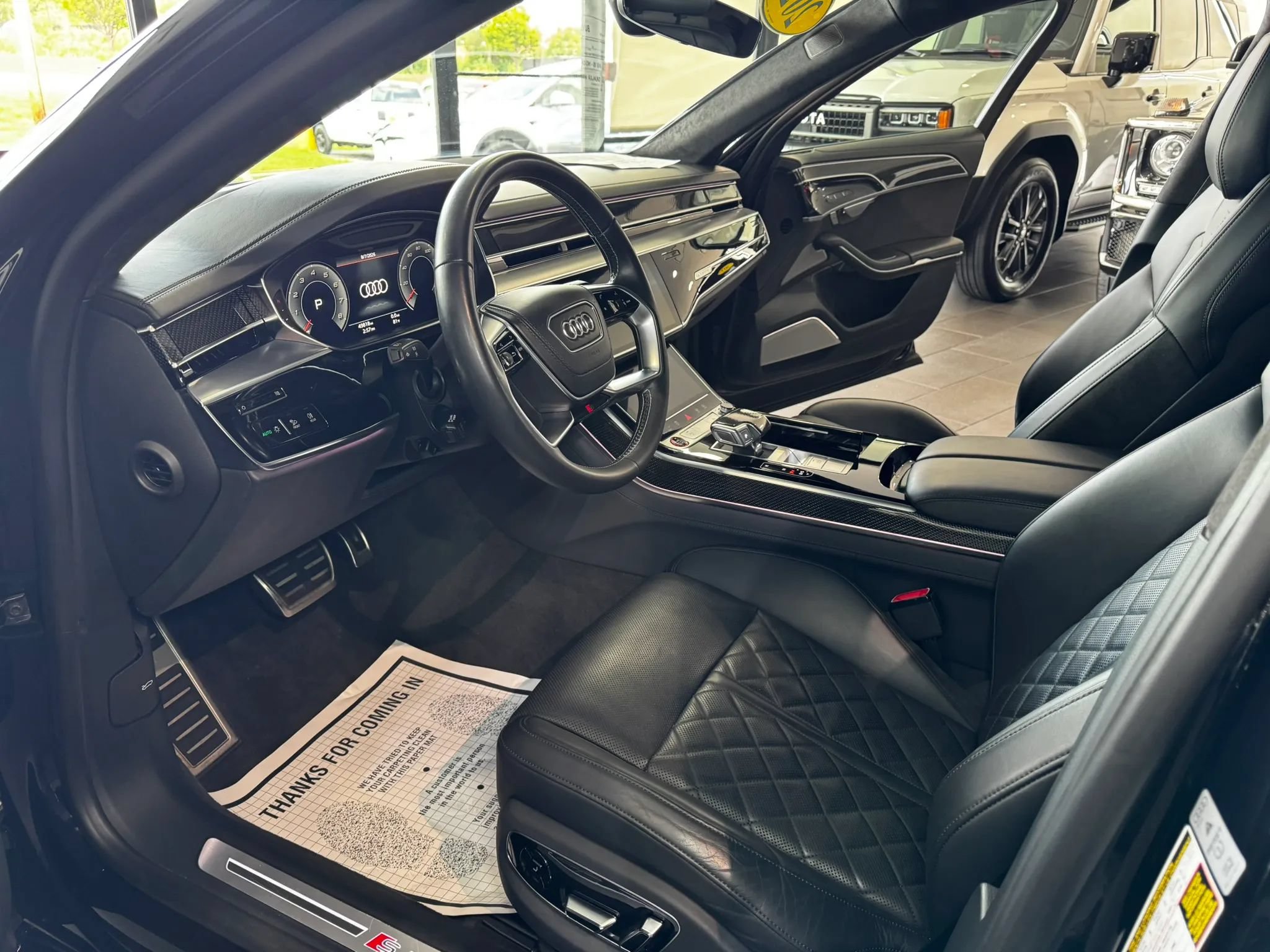 Used 2021 Audi S8 L w/ Full Leather Package AWD/4WD image 10