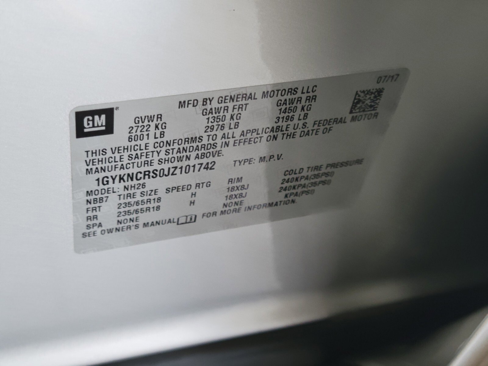 Used 2018 Cadillac XT5 Luxury w/ Driver Awareness Package image 18