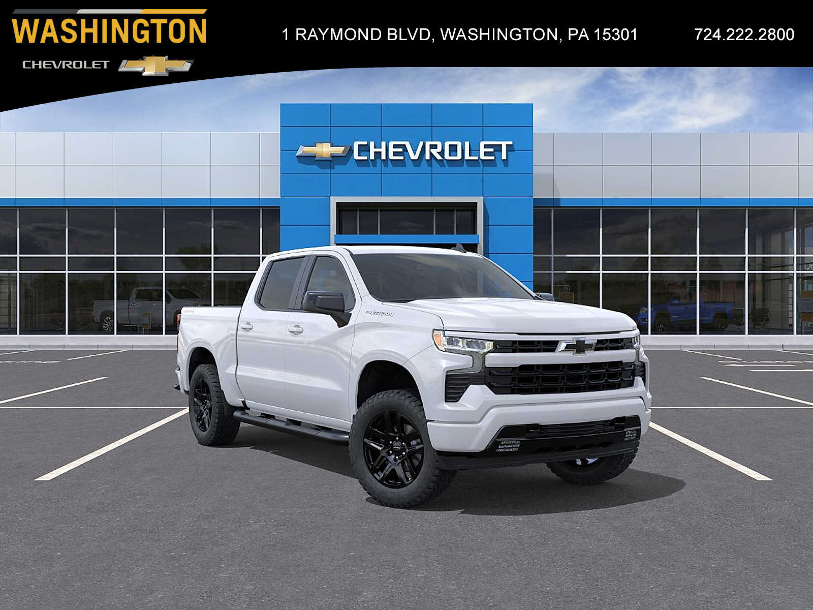 New 2026 Chevrolet Silverado 1500 RST w/ RST Select Package AWD/4WD image 1