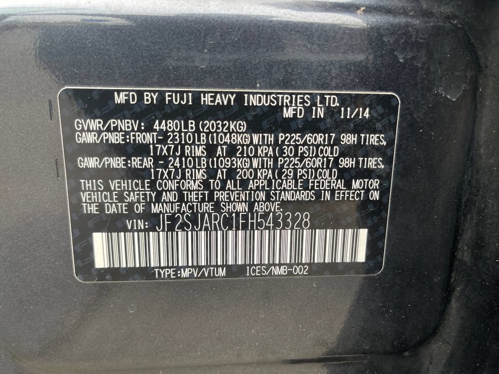 Used 2015 Subaru Forester 2.5i Limited AWD/4WD image 32