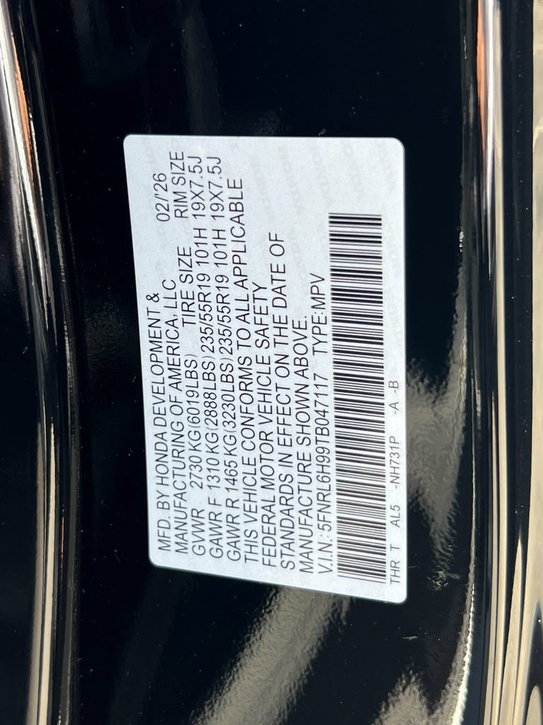 New 2026 Honda Odyssey Elite image 24