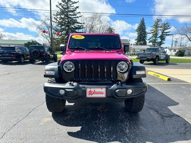 Used 2021 Jeep Wrangler Unlimited Sport image 2