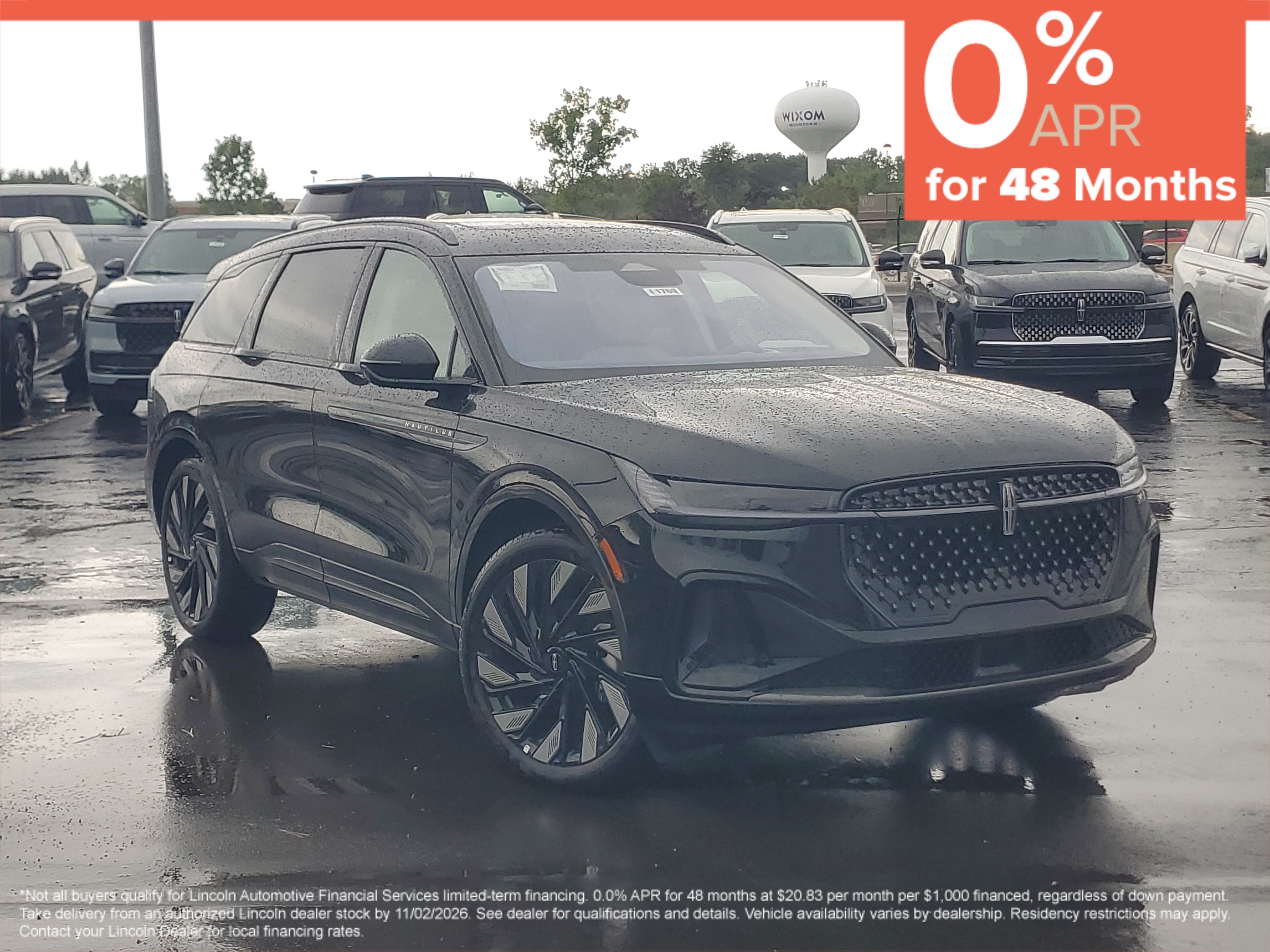 New 2026 Lincoln Nautilus Reserve w/ Jet Appearance Package