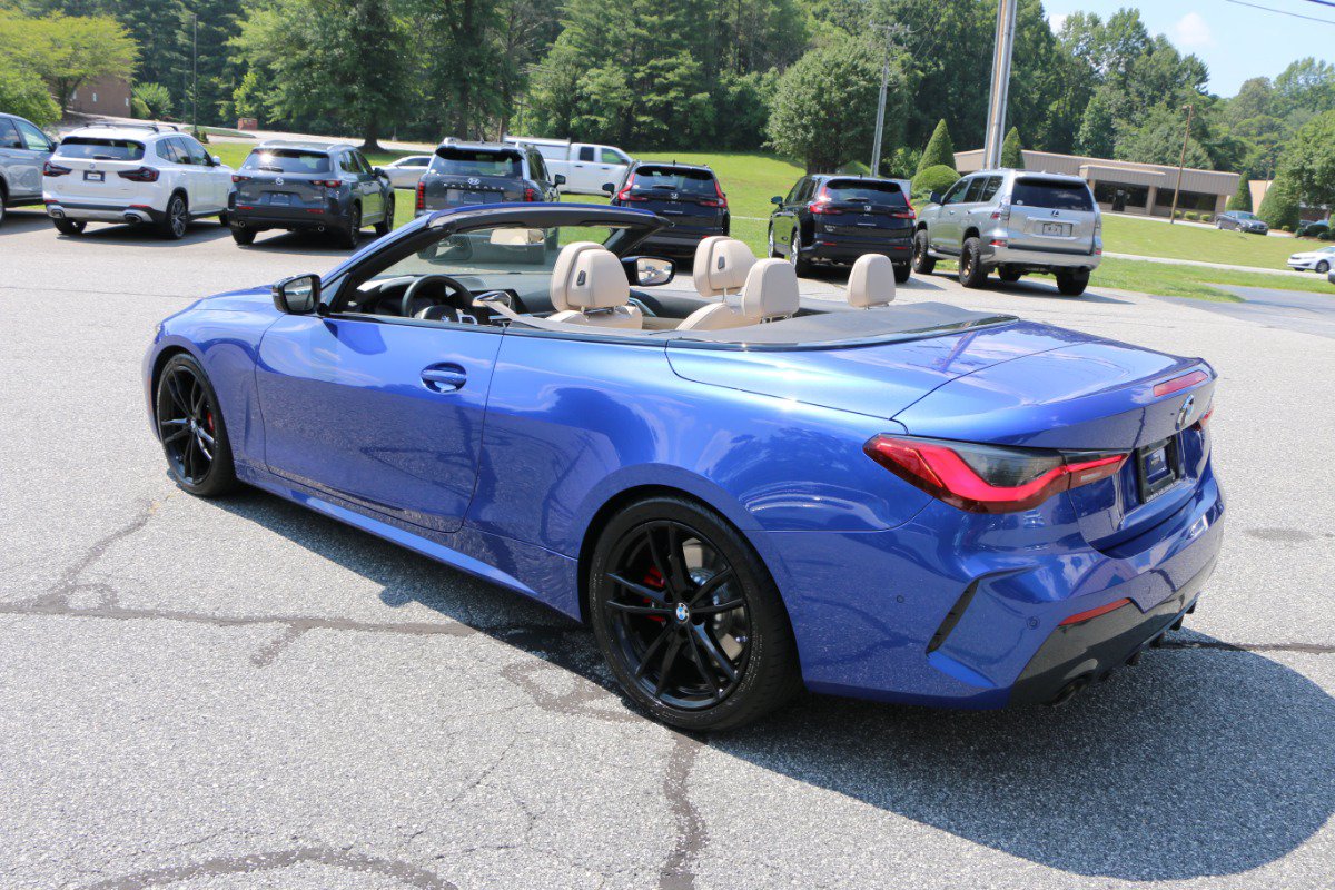Used 2021 BMW 430i Convertible w/ M Sport Package RWD image 3