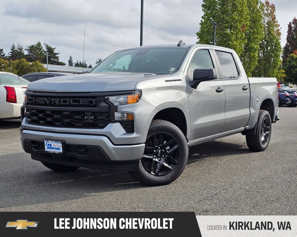 New 2026 Chevrolet Silverado 1500 Custom w/ LPO, Dark Essentials Package