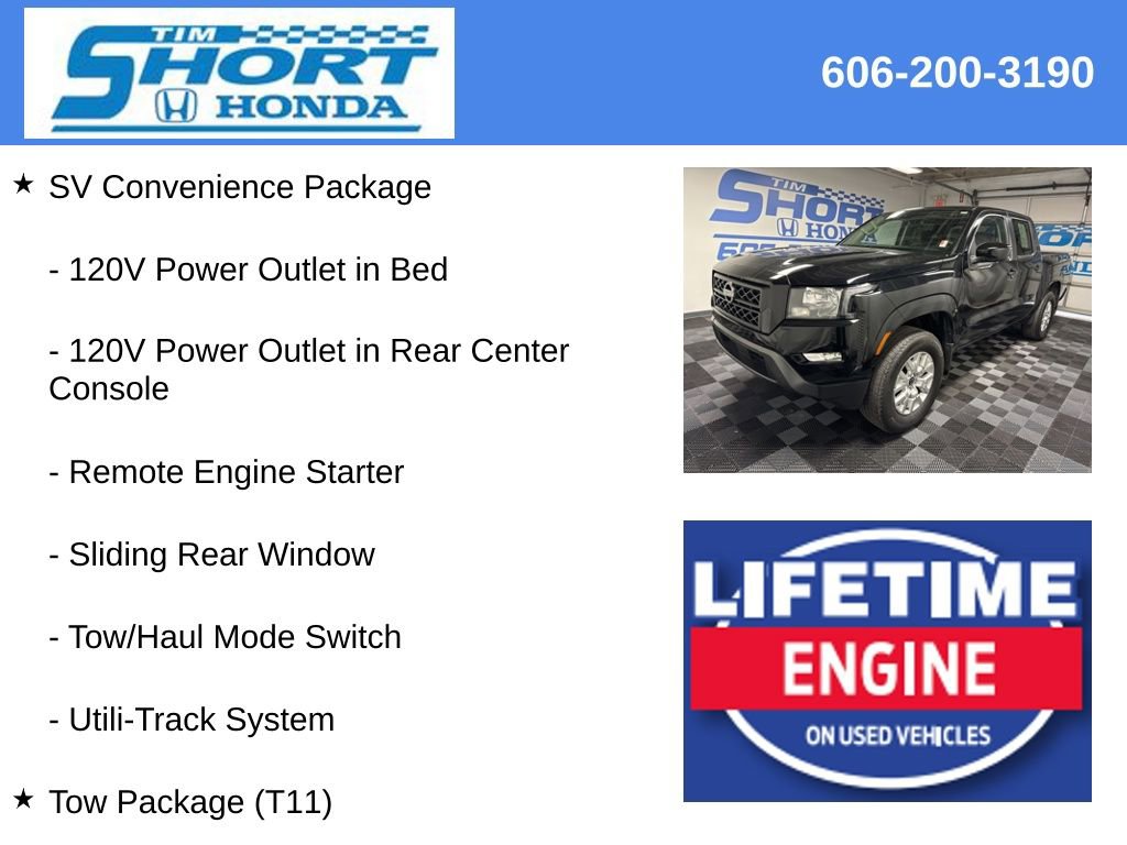 Used 2024 Nissan Frontier SV w/ SV Convenience Package image 12