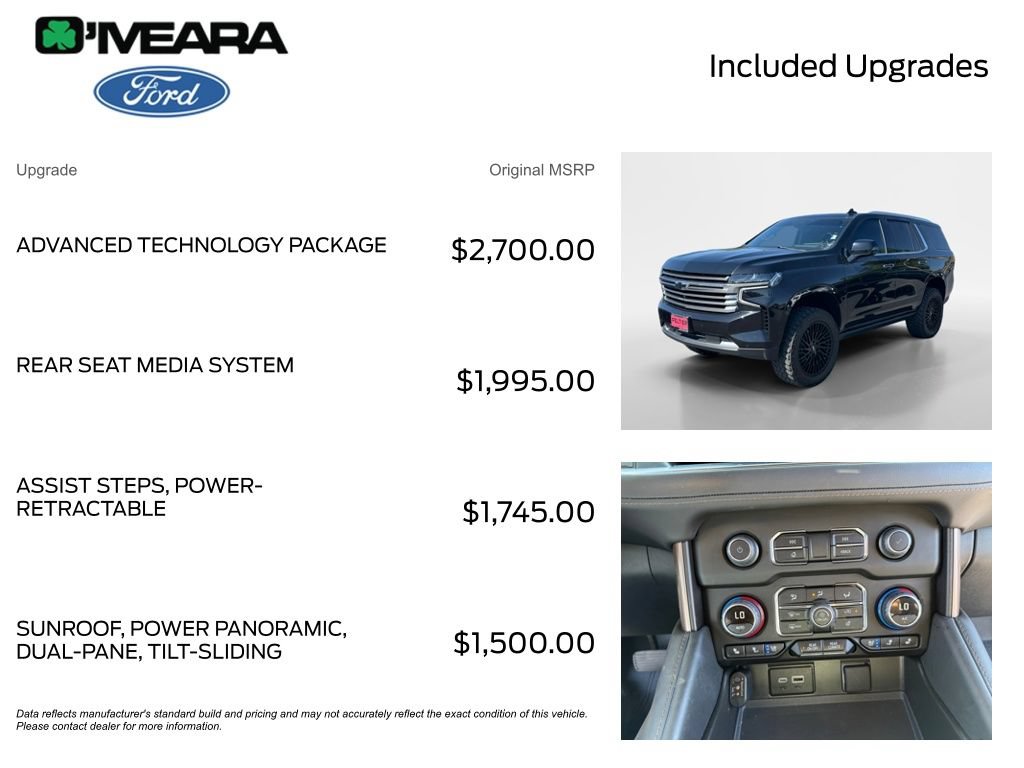 Used 2024 Chevrolet Tahoe High Country w/ Advanced Technology Package AWD/4WD image 4
