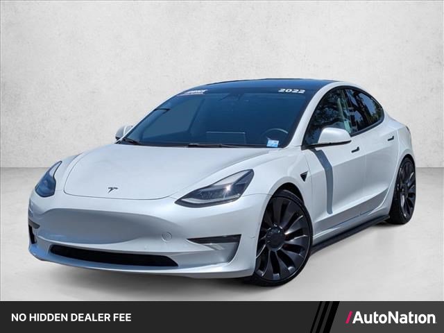 Used 2022 Tesla Model 3 Performance AWD/4WD image 1