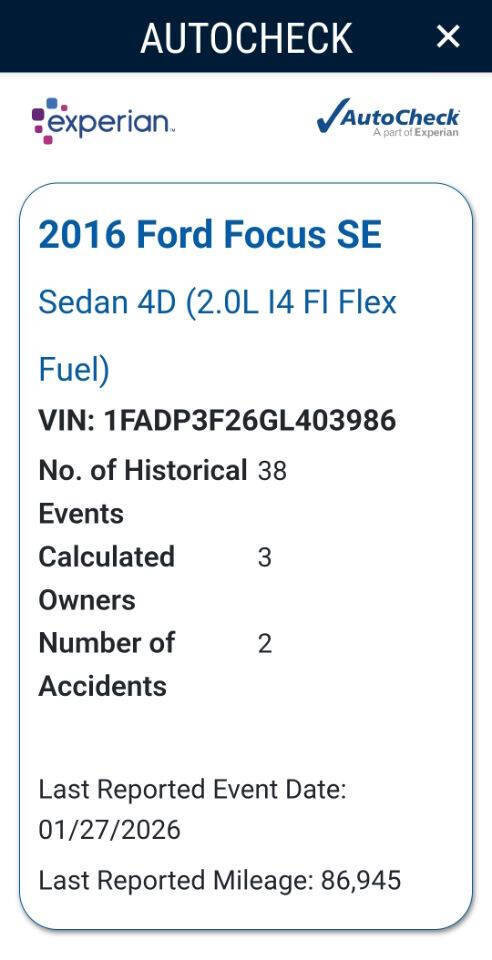 Used 2016 Ford Focus SE image 18