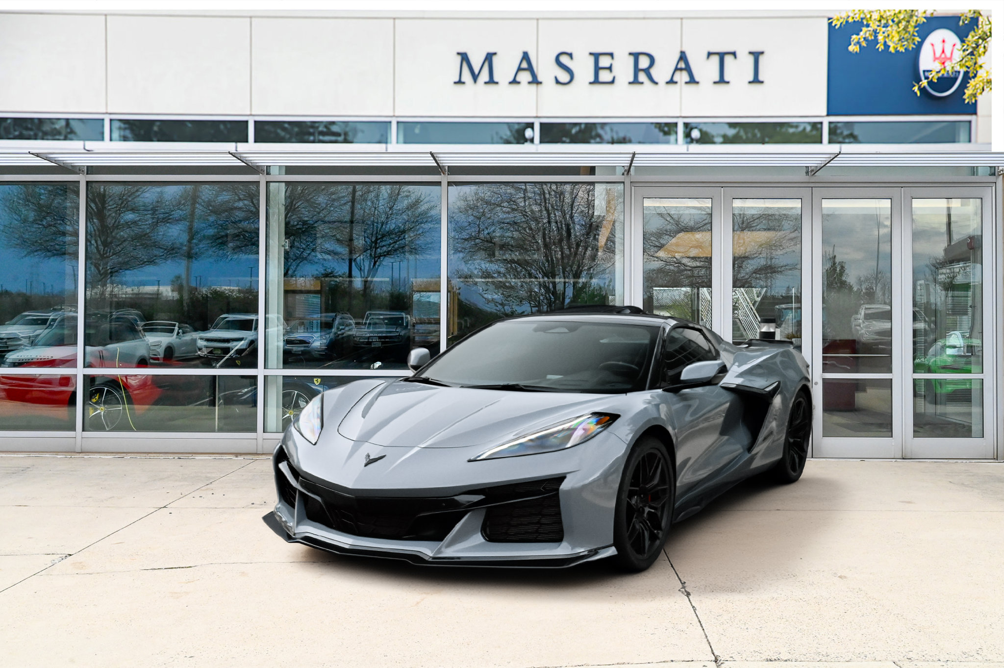Used 2024 Chevrolet Corvette Z06 w/ Stealth Interior Trim Package RWD image 1