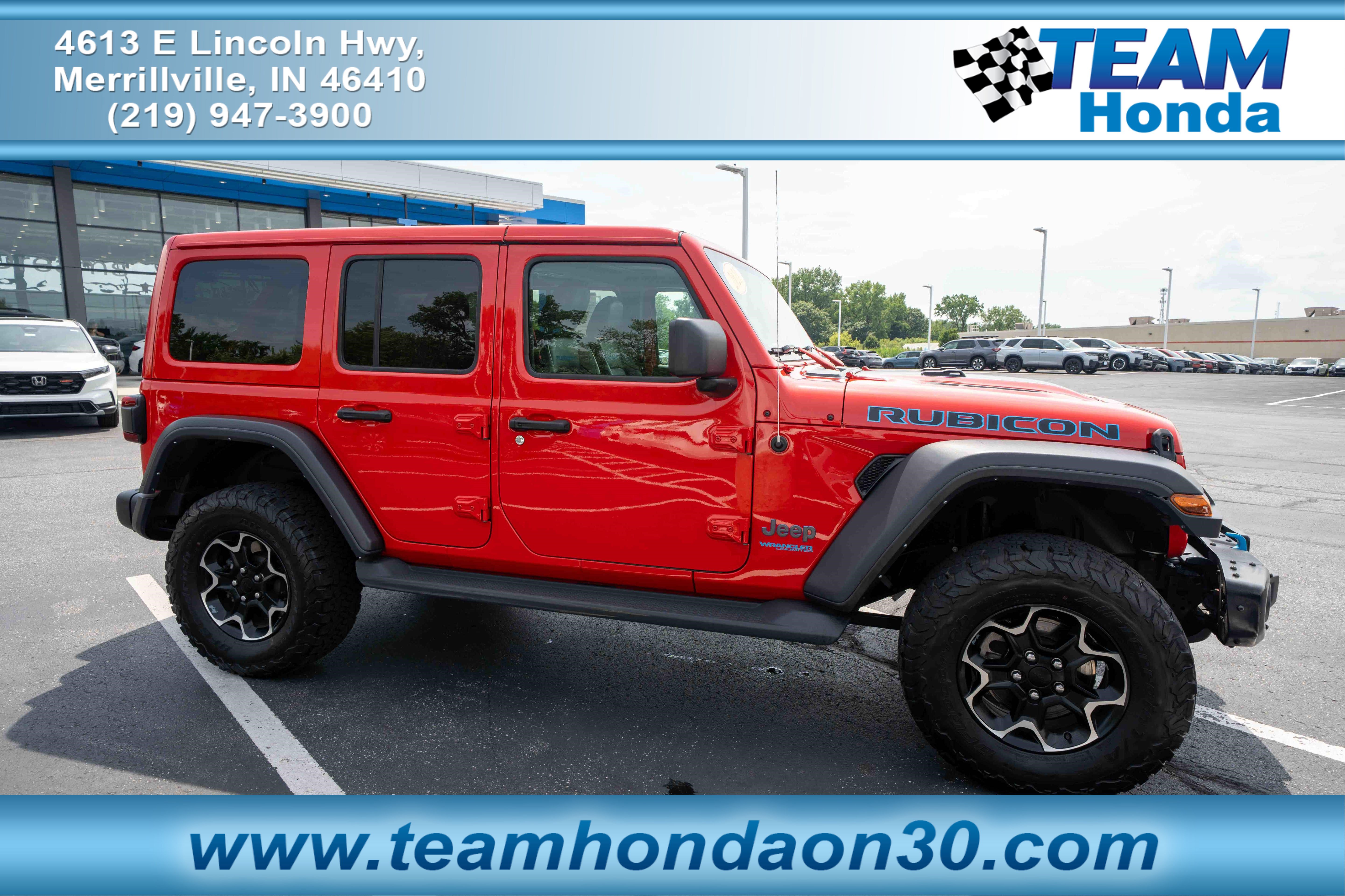 Used 2021 Jeep Wrangler Unlimited Rubicon 4xe w/ Steel Bumper Group