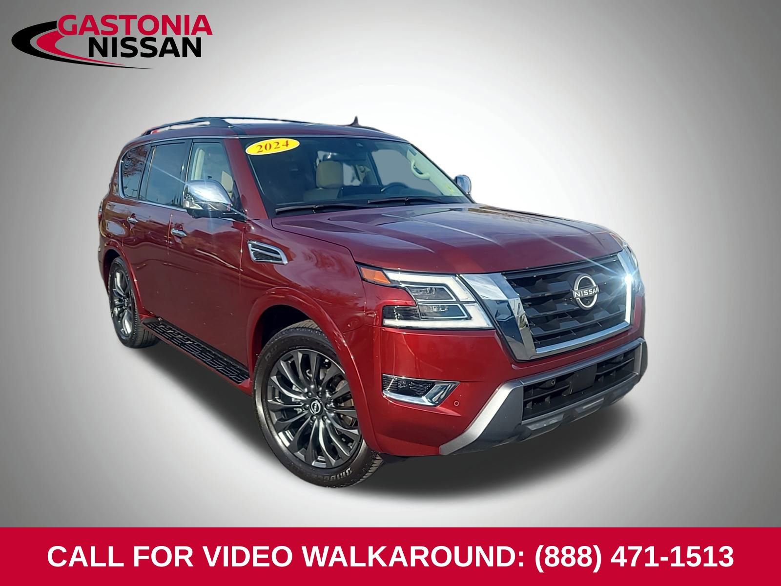 Used 2024 Nissan Armada Platinum w/ Captain's Chairs Package
