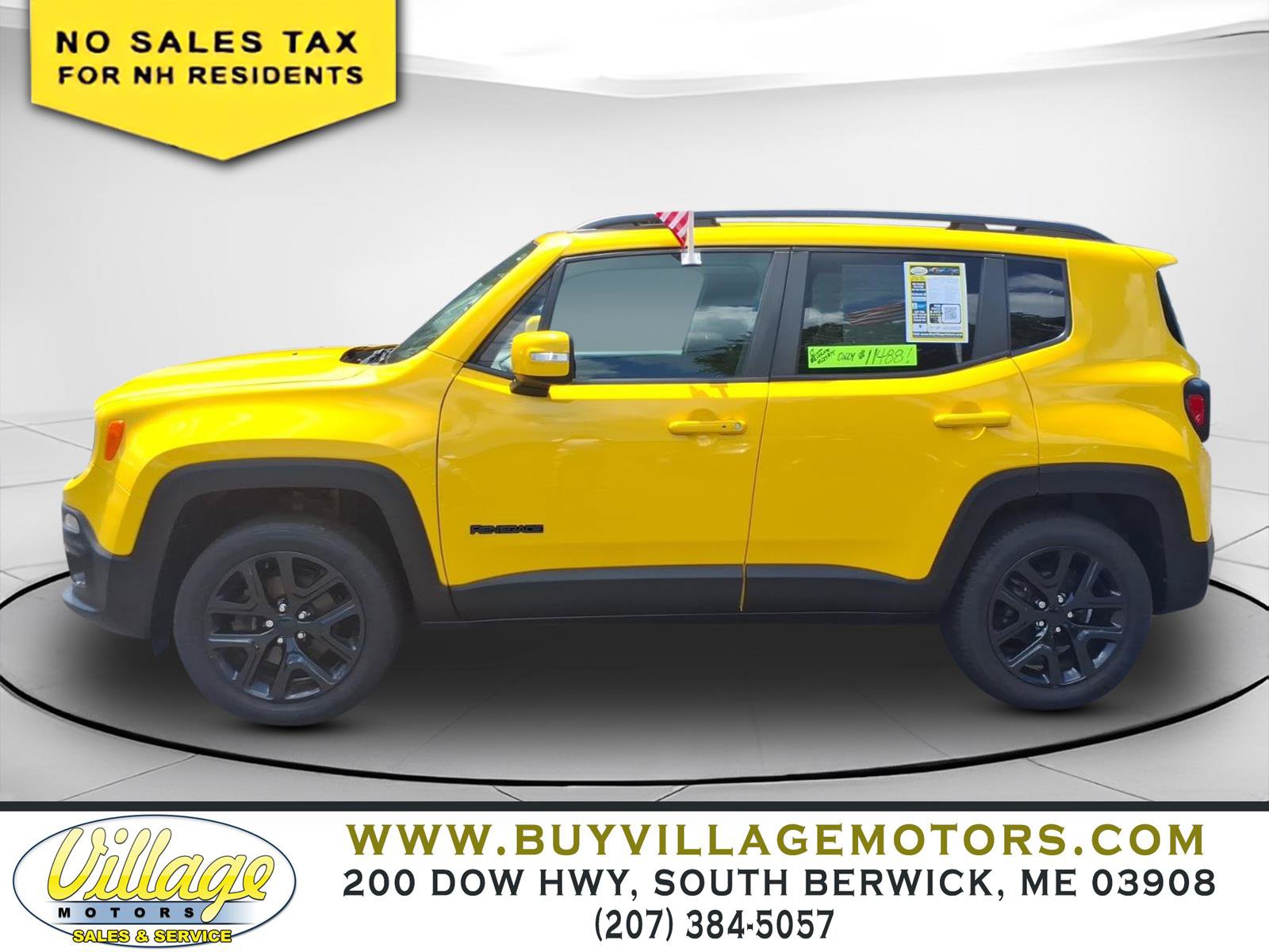 Used 2017 Jeep Renegade Altitude AWD/4WD image 4