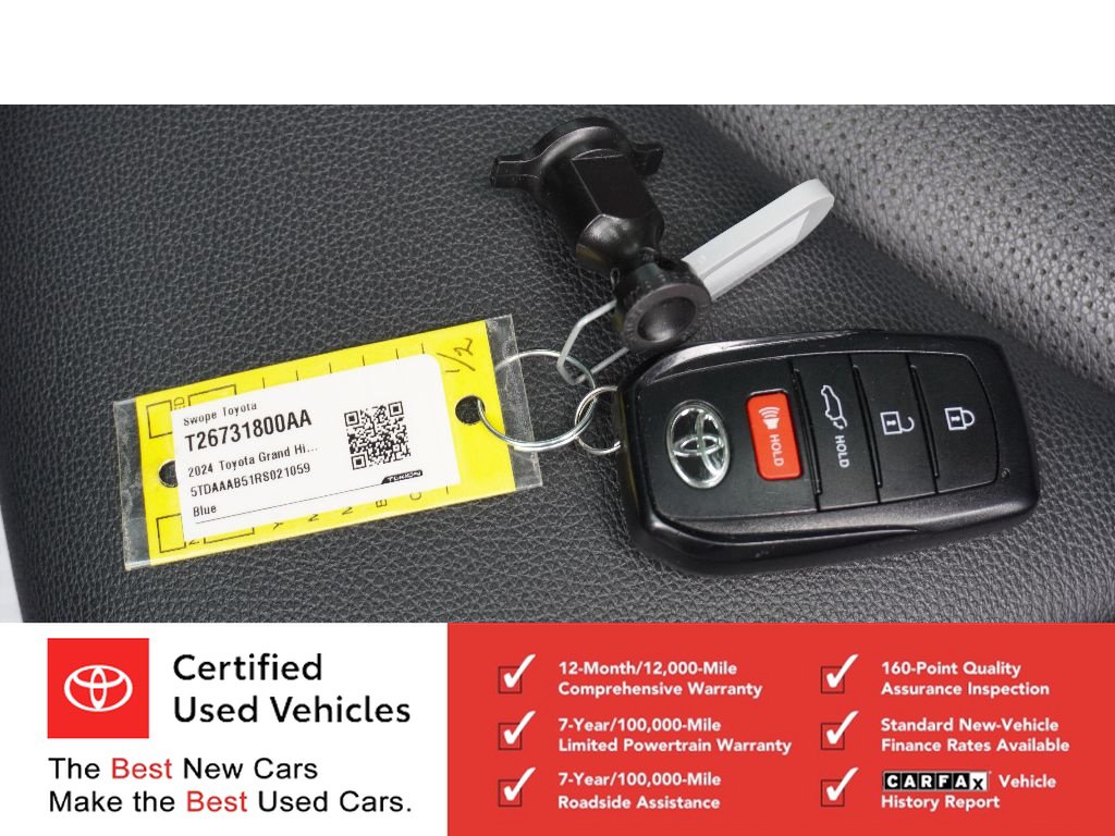 Certified 2024 Toyota Grand Highlander AWD image 30