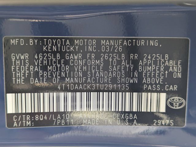 Used 2026 Toyota Camry XLE FWD image 27