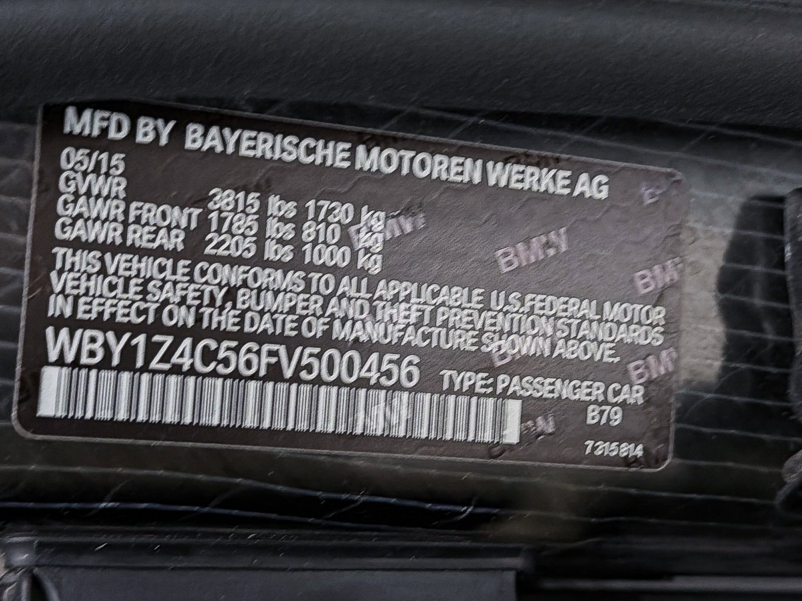 Used 2015 BMW i3 w/ Range Extender image 27
