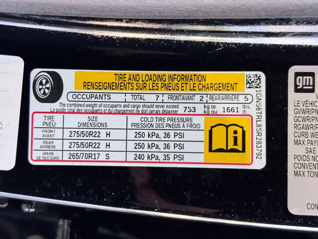 Certified 2025 Chevrolet Tahoe High Country AWD/4WD image 11