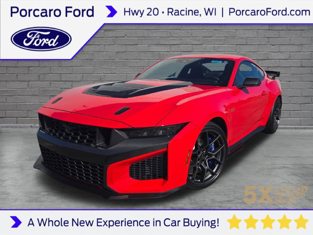 New 2026 Ford Mustang Dark Horse SC w/ Carbon Fiber Exterior Package RWD 360° Tour