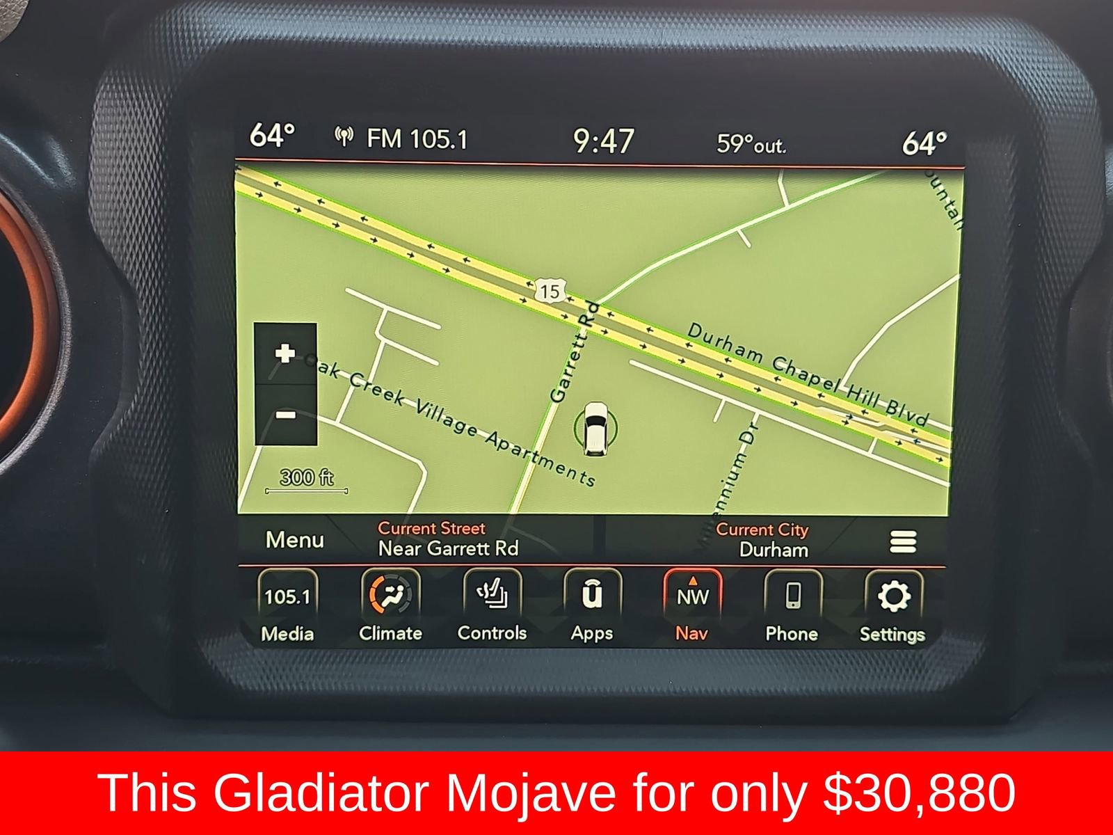 Used 2022 Jeep Gladiator Mojave w/ Cold Weather Group image 29